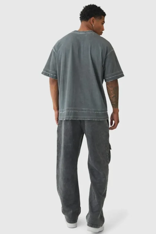 Straight Leg Washed Cargo Limited Edition Jogger