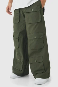 Super Baggy Ripstop Multi Pocket Cargo Trousers