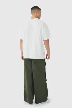 Super Baggy Ripstop Multi Pocket Cargo Trousers