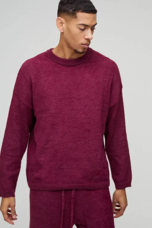 Super Fluffy Knit Tracksuit