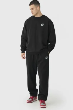 Tall 13 Embroidered Sweat Tracksuit