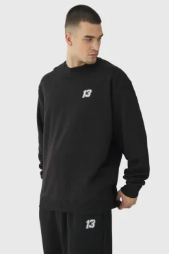 Tall 13 Embroidered Sweat Tracksuit