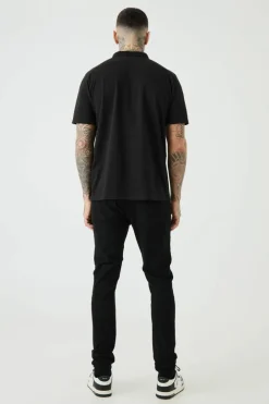 Tall 1/4 Zip Pique Polo