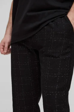 Tall Boucle Tapered Trousers