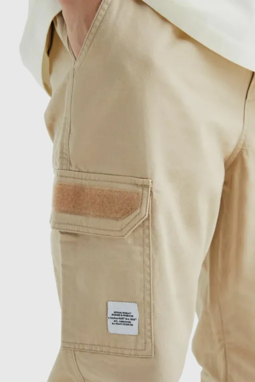 Tall Elastic Comfort Felt Detail Cargo Trouser
