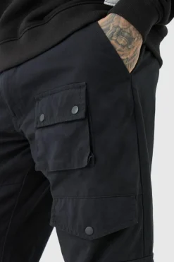Tall Fixed Waist Relaxed Fit Cargo Trouser