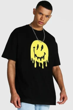 Tall Oversized Drip Face T-shirt