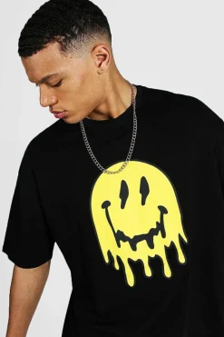Tall Oversized Drip Face T-shirt