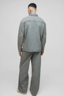 Tall Pleated Baggy Jeans