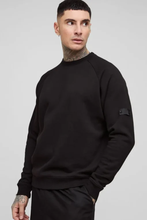 Tall Raglan Jersey Sweater