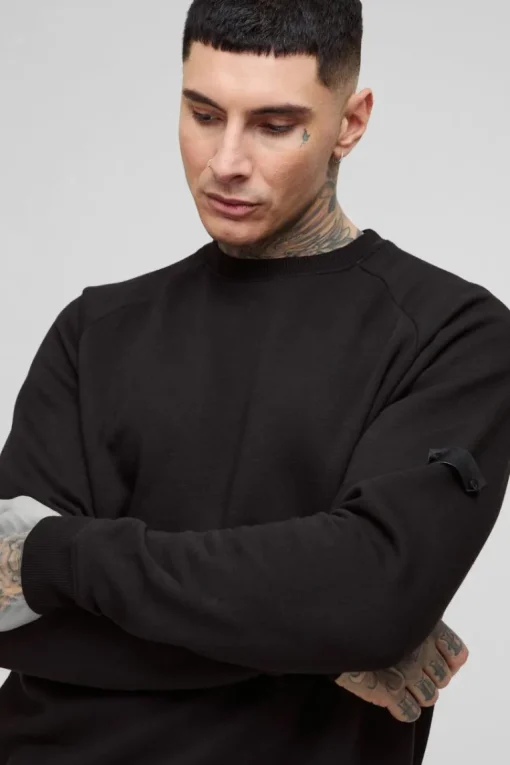 Tall Raglan Jersey Sweater