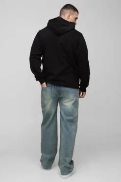 Tall Relaxed Fit Embroidered Carpenter Jeans