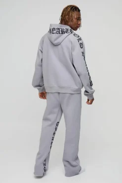 Tall Relaxed Flare Cold Hearted Puff Print Gusset Jogger