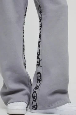 Tall Relaxed Flare Cold Hearted Puff Print Gusset Jogger