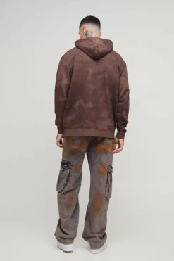 Tall Relaxed printed Cargo Jeans