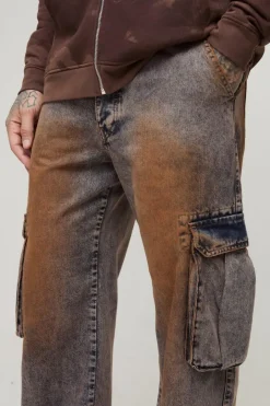Tall Relaxed printed Cargo Jeans