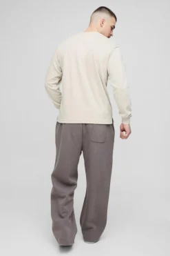 Tall Relaxed Satin Applique WRLDWD Jogger