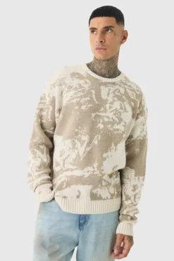 Tall Renaissance Oversized Knitted Sweat
