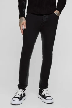 Tall Skinny Fit Contrast Gusset Trousers