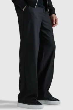 Tall Smart Bomber and Trouser Set in Black