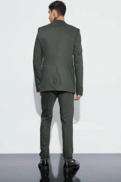 Tall Super Skinny Double Breasted Blazer