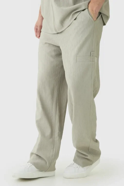 Tall Textured Tailored Trousers