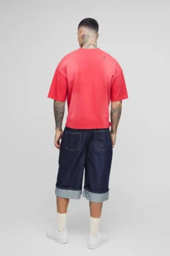 Tall Turn Up Parachute Jorts