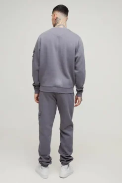 Tall Utility Pocket Jersey Sweatshirt