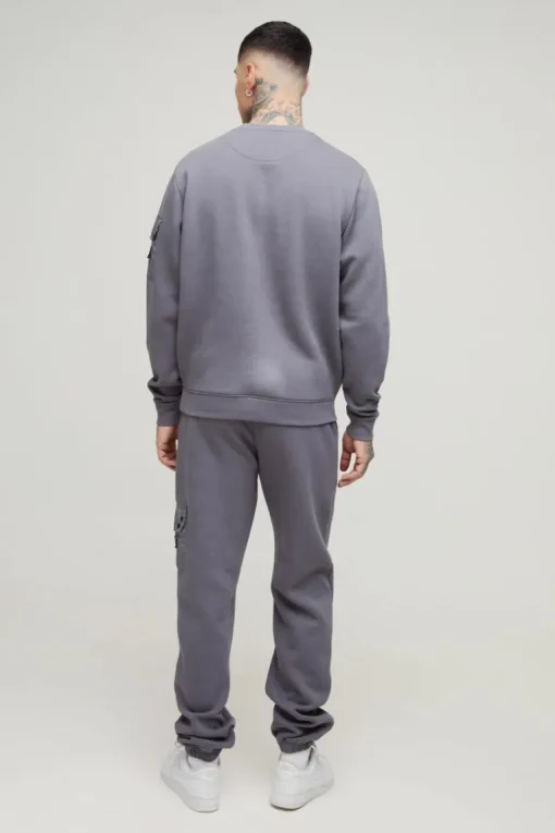 Tall Utility Pocket Jersey Sweatshirt