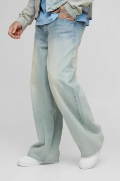 Tall Washed Baggy Fit Jeans