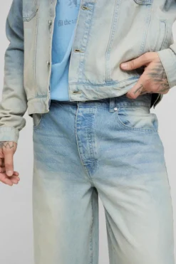 Tall Washed Baggy Fit Jeans