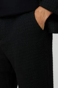 Tapered Boucle Suit Trouser