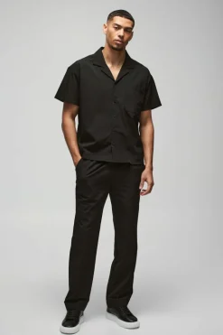 Technical Stretch Boxy Shirt & Trouser