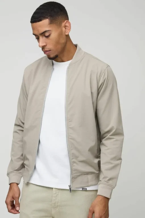 Technical Stretch Smart Bomber Jacket