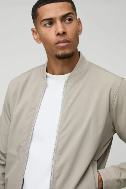 Technical Stretch Smart Bomber Jacket
