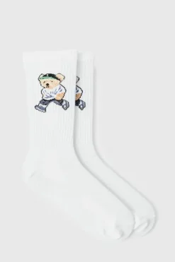 Teddy Bear Sports Socks