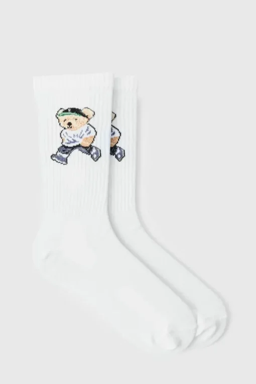 Teddy Bear Sports Socks