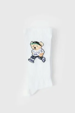 Teddy Bear Sports Socks