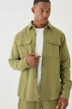 Textured Straight Fit Set