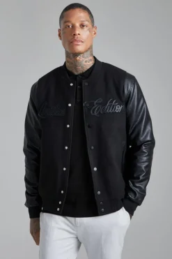 Tonal Limited Edition Melton Bomber Jacket