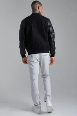 Tonal Limited Edition Melton Bomber Jacket
