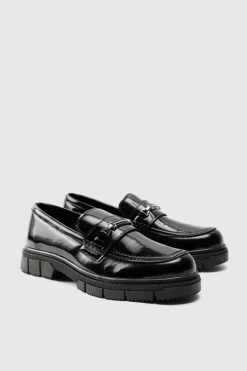 Track Sole Snaffle Loafer
