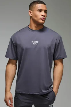 Training Dept Perforated Oversized T-shirt