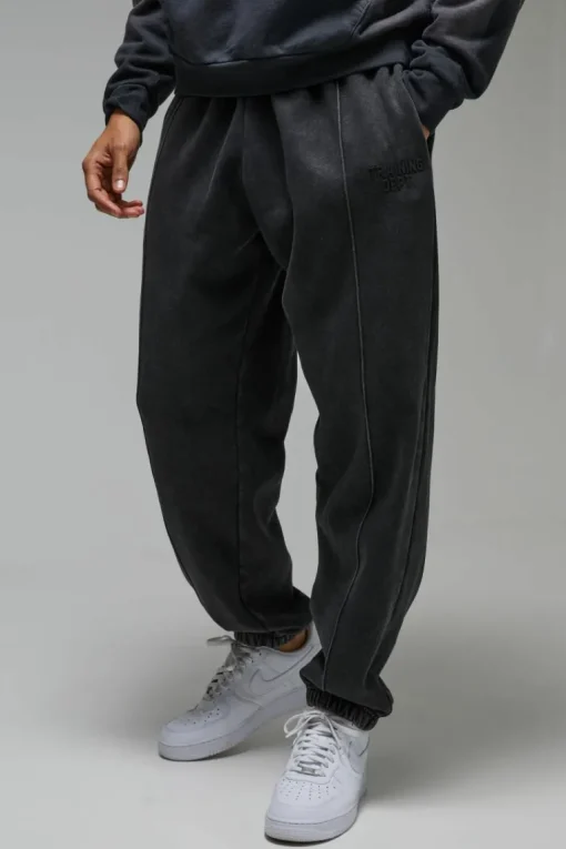 Training Dept Pin Tuck Oversized Jogger