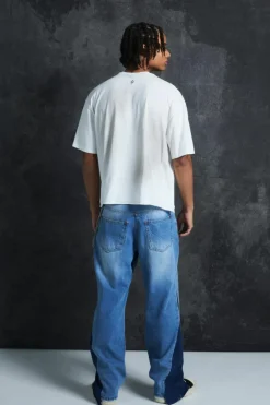 Trippie Redd Relaxed Rigid Gusset Panel Denim Jeans