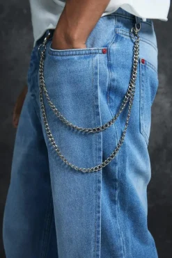 Trippie Redd Relaxed Rigid Gusset Panel Denim Jeans