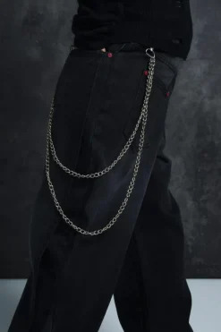 Trippie Redd Relaxed Rigid Panel Denim Jeans