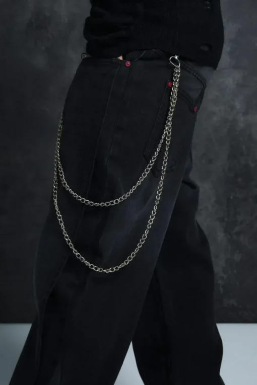 Trippie Redd Relaxed Rigid Panel Denim Jeans