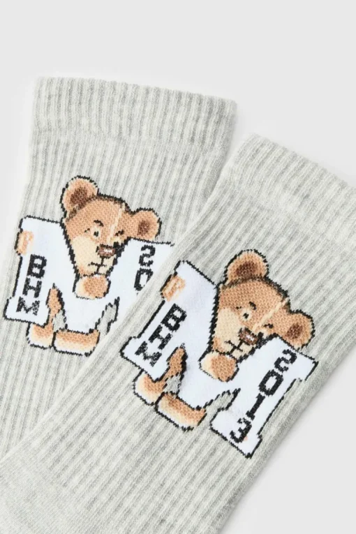 Varsity Teddy Bear Sports Socks