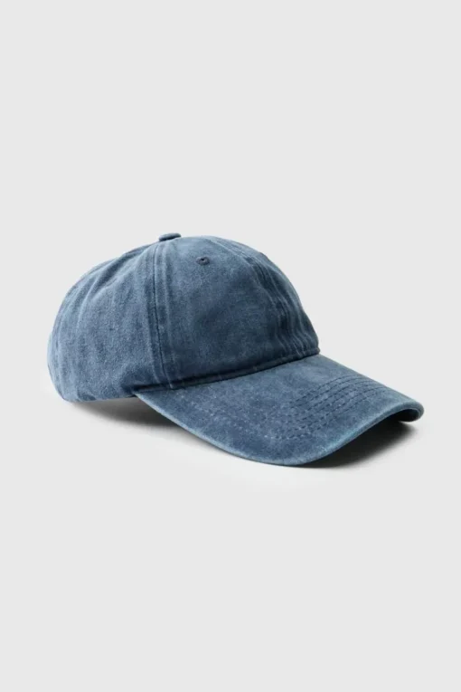 Washed Navy Cap
